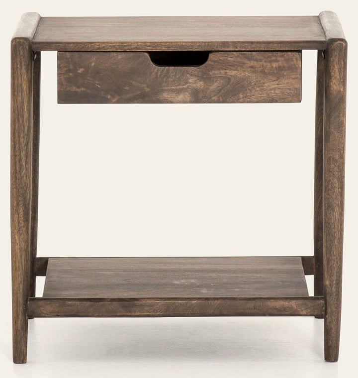 Valeria End Table Aged Brown - Whats New Furniture Portland OR