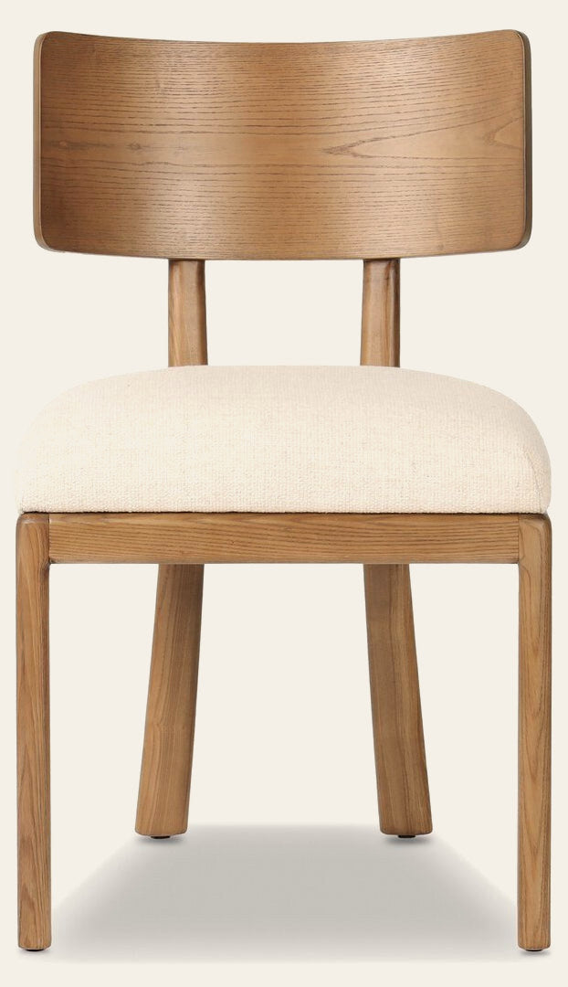 Terrance Dining Chair Thames Cream - Whats New Furniture Portland OR