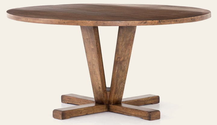 Cobain Dining Table Reclaimed Mango 60" - Whats New Furniture Portland OR