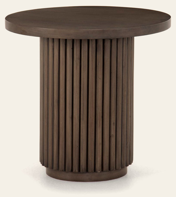 Rutherford End Table Reclaimed Ashen Brown - End Table by Four Hands - What's New Furniture Portland