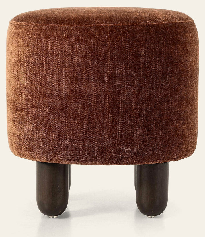 Zena Ottoman Altair Sienna - Ottoman by Four Hands - What's New Furniture Portland