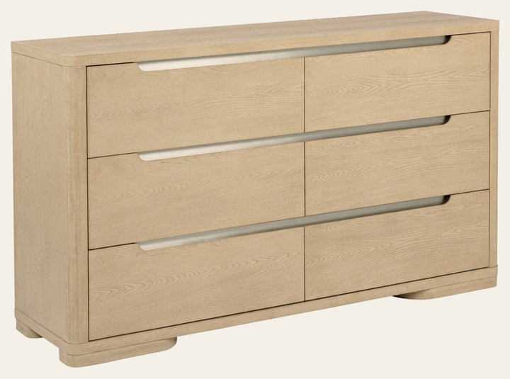 Ladera 6-drawer Bedroom Dresser Light Elm - What's New Furniture Portland