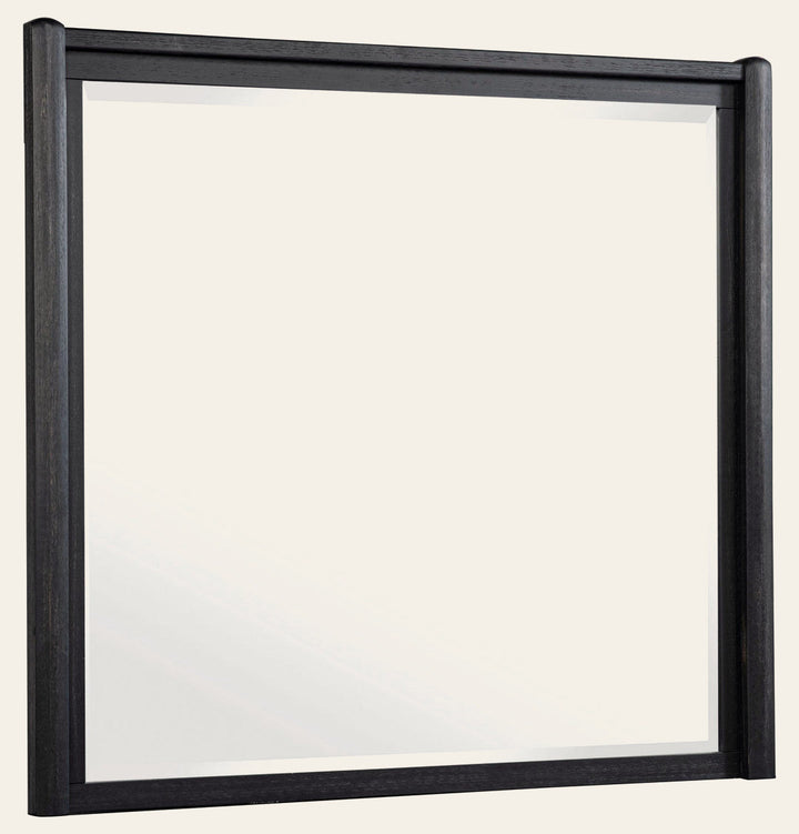 Leandro Dresser Mirror Burnished Black - What's New Furniture Portland