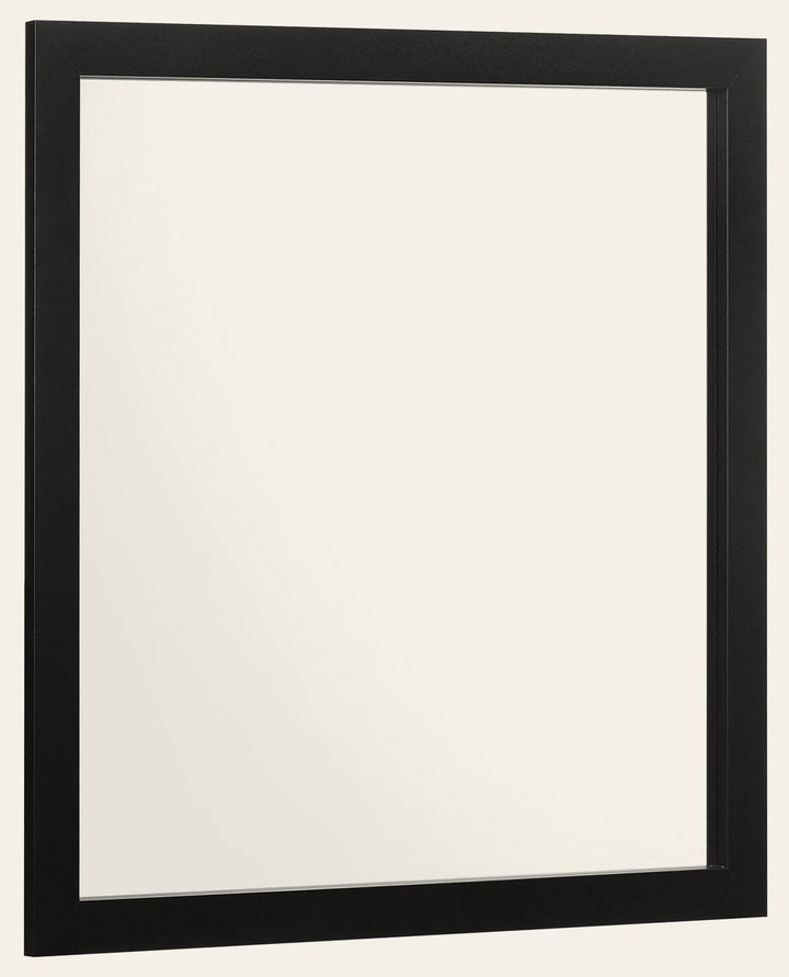 Kendall Dresser Mirror Black - What's New Furniture Portland