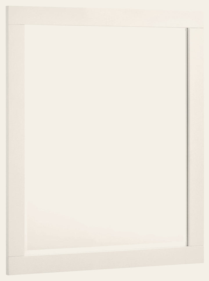 Jessica Dresser Mirror Snow White - What's New Furniture Portland