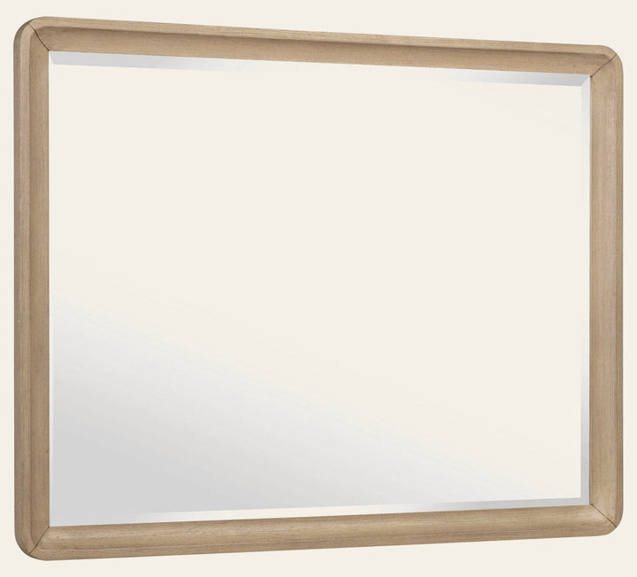 Ladera Dresser Mirror Light Elm - What's New Furniture Portland