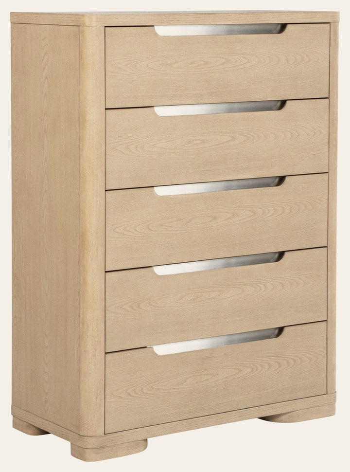 Ladera 5-drawer Bedroom Chest of Drawers Light Elm - What's New Furniture Portland