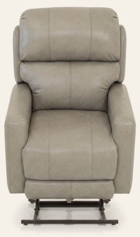Willamette Power Lift Recliner by Stanton in Sidekick Grey — Oregon-made studio product photo — What's New Furniture Portland