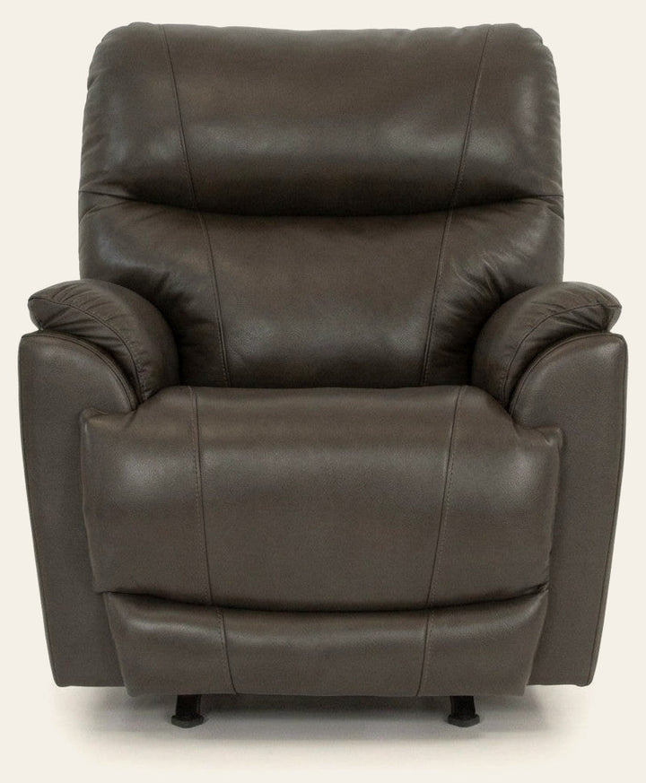 Timberline Leather Power Recliner by Stanton in Delray Shiitake — Oregon-made studio product - What's New Furniture Portland