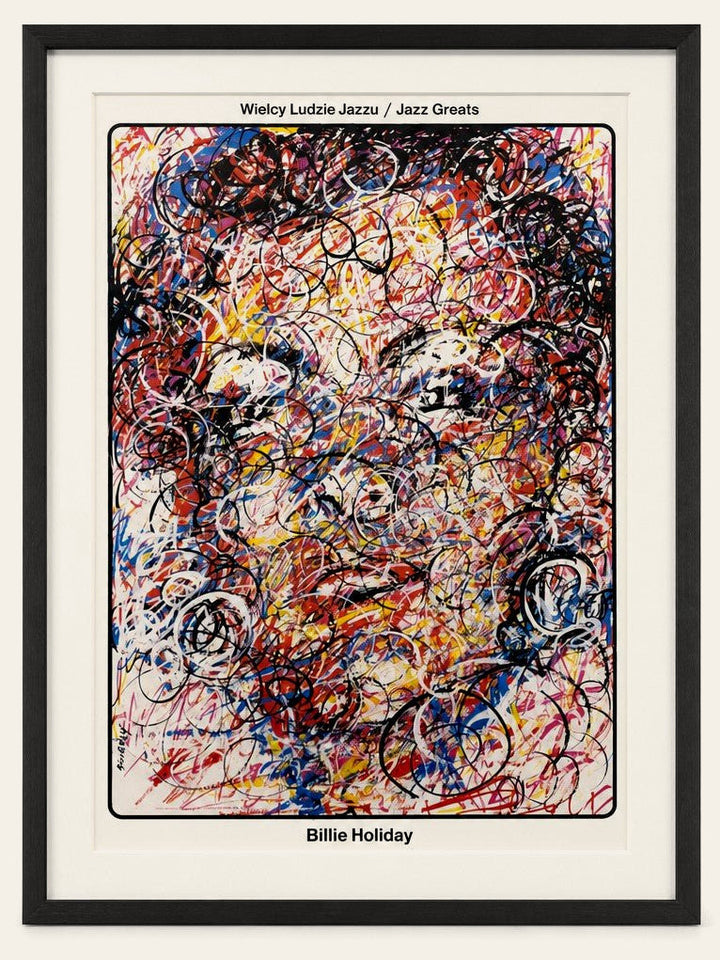 Multicolor abstract framed wall art in portrait orientation with energetic brushstrokes - Whats New Furniture Portland OR