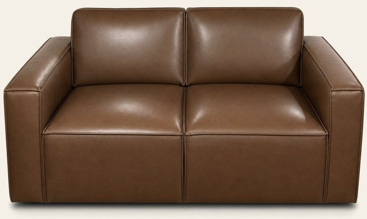 Solado Top-Grain Leather Loveseat - Whats New Furniture Portland OR