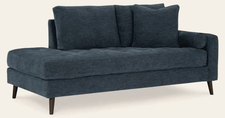 Bixler RAF Corner Chaise in Navy - studio - Ashley Furniture - Whats New Furniture Portland OR