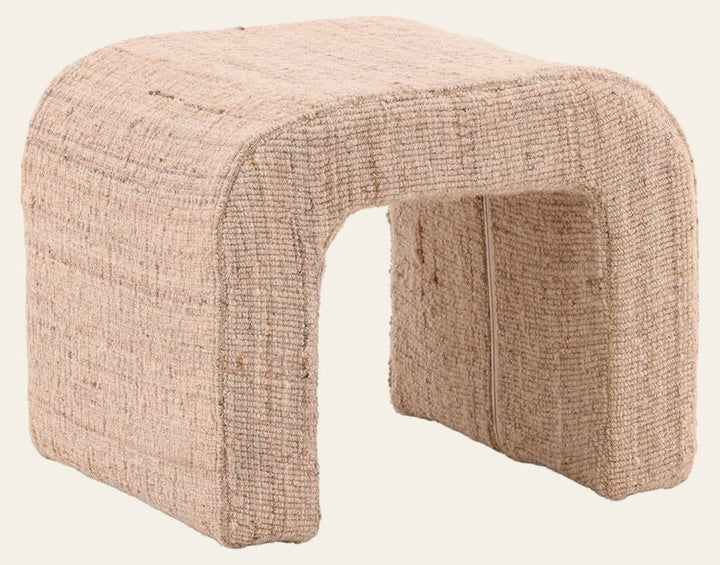Yaelle Stool Beige by Dovetail - product view - Whats New Furniture Portland OR
