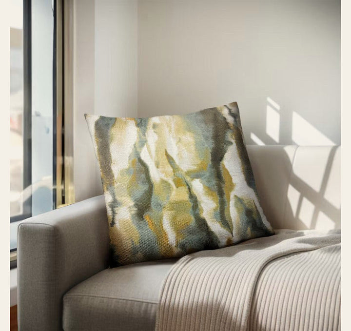 Zoe Multi Color Square Pillow front view - Whats New Furniture Portland OR