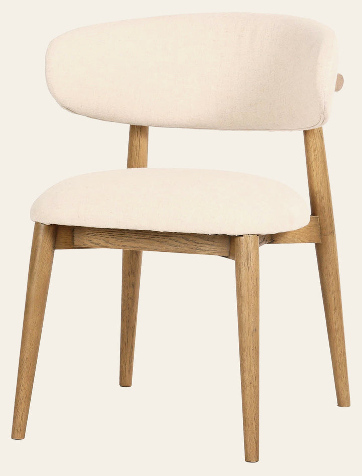 Milo Dining Chair - Savile Flax (TH) - Whats New Furniture Portland OR