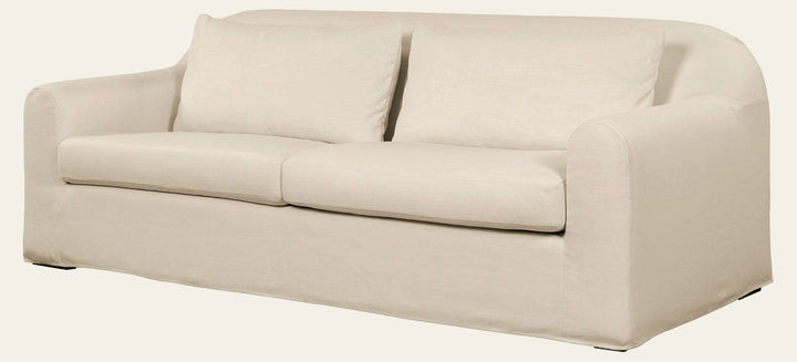 Harper Slipcover Sofa - Linen Ivory - Whats New Furniture Portland OR