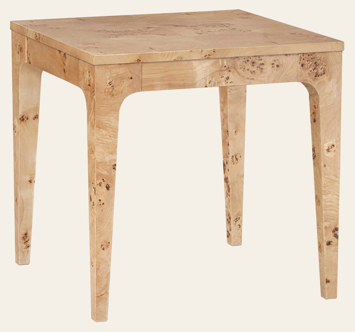 Mappa Side Table - Light Burl - Whats New Furniture Portland OR