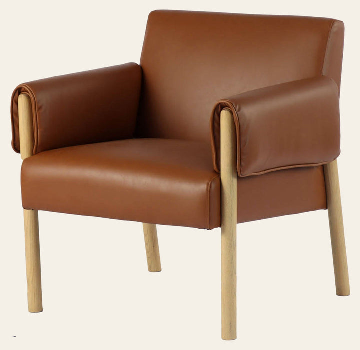Forest Club Chair - Saddle - Whats New Furniture Portland OR