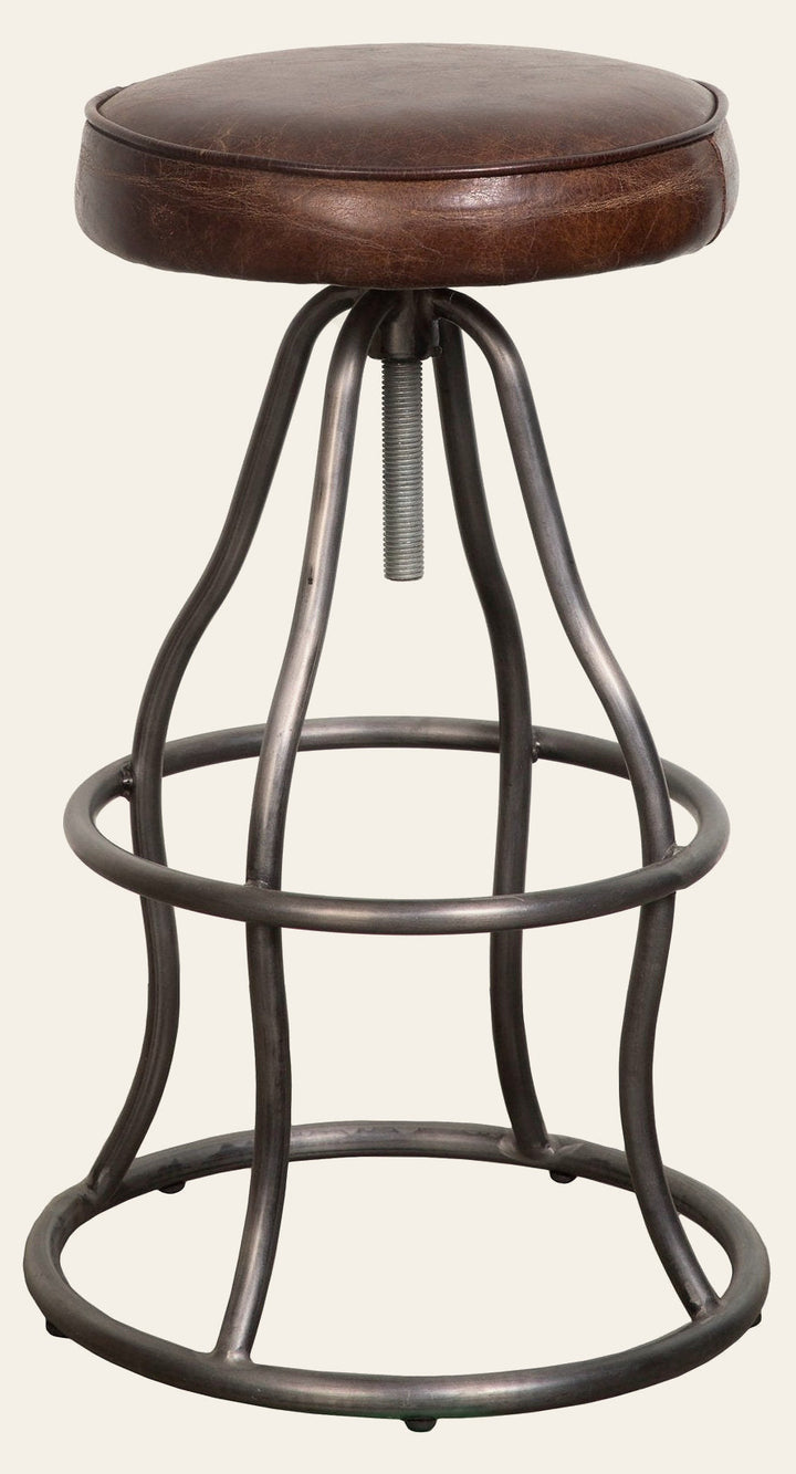 Bowie Stool - Vintage Brown - Whats New Furniture Portland OR