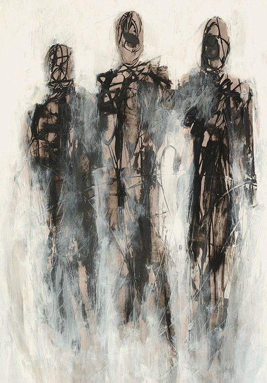 Silhouette forms I Canvas Wall Art, 30" x 45" by Studio Select Art - product view - Whats New Furniture Portland OR