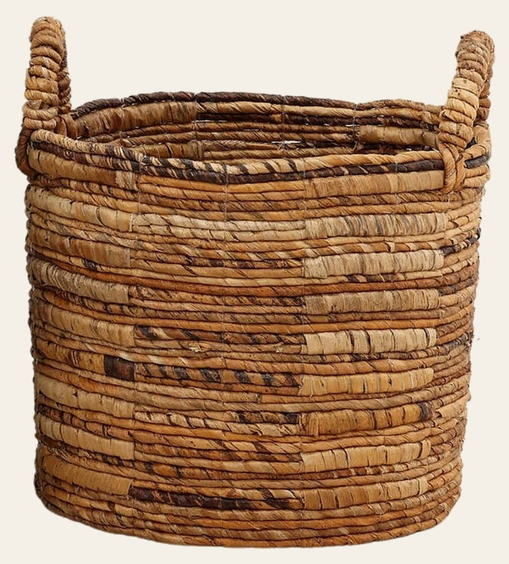 Rook Basket, Small front view by Dovetail - Whats New Furniture Portland OR