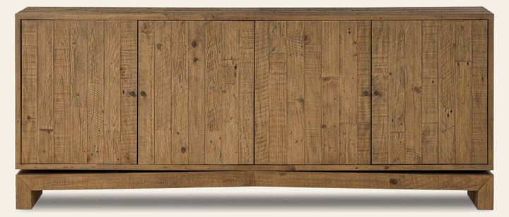 Matthes Sideboard in Sierra Rustic Natural front studio view - Whats New Furniture Portland OR