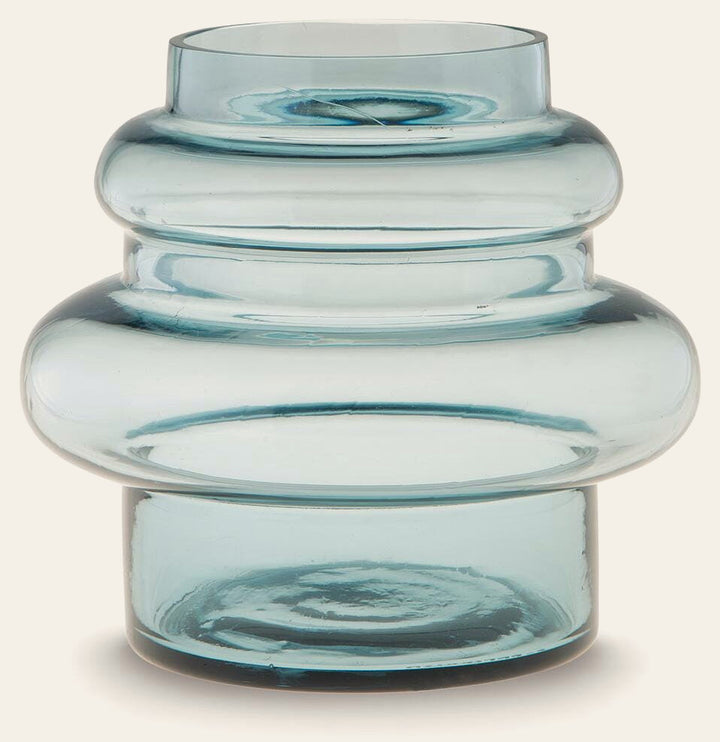 Vallmen 8-Inch Vase in Blue — official Ashley Furniture studio view