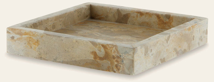 Edurton Marble Tray Set of 2 in Light Beige — official Ashley Furniture studio view