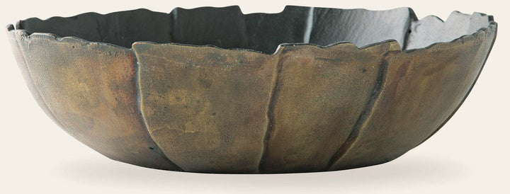 Aidman Bowl in Black/Antique Gold Finish — official Ashley Furniture studio view