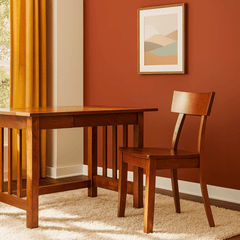 Wood Chair detail view 4 - Whats New Furniture - Portland, Oregon