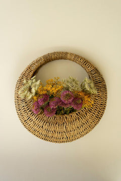 Woven Vine Wall Basket by Kalalou - product view