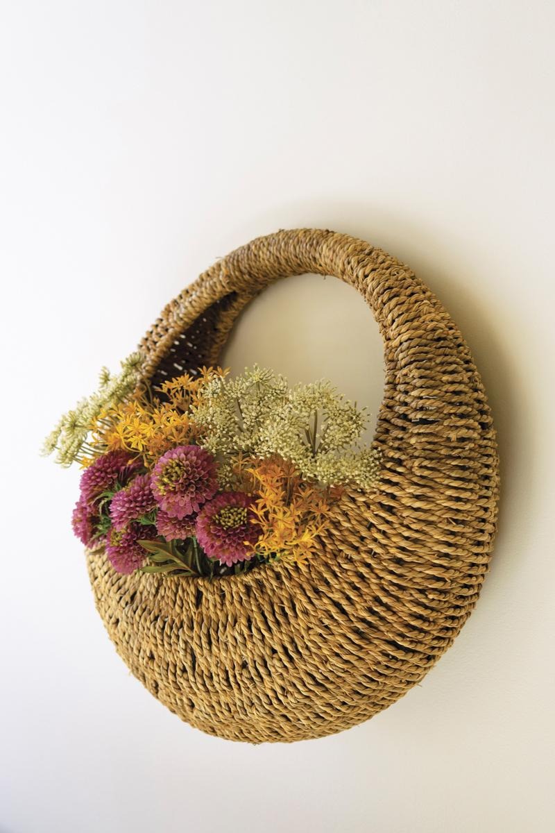 Woven Vine Wall Basket by Kalalou - alternate product view 3