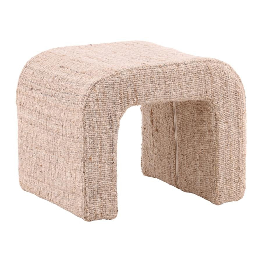 Yaelle Stool Beige by Dovetail - product view