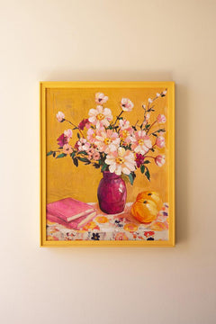 Yellow Framed Still-Life Painting — view 5