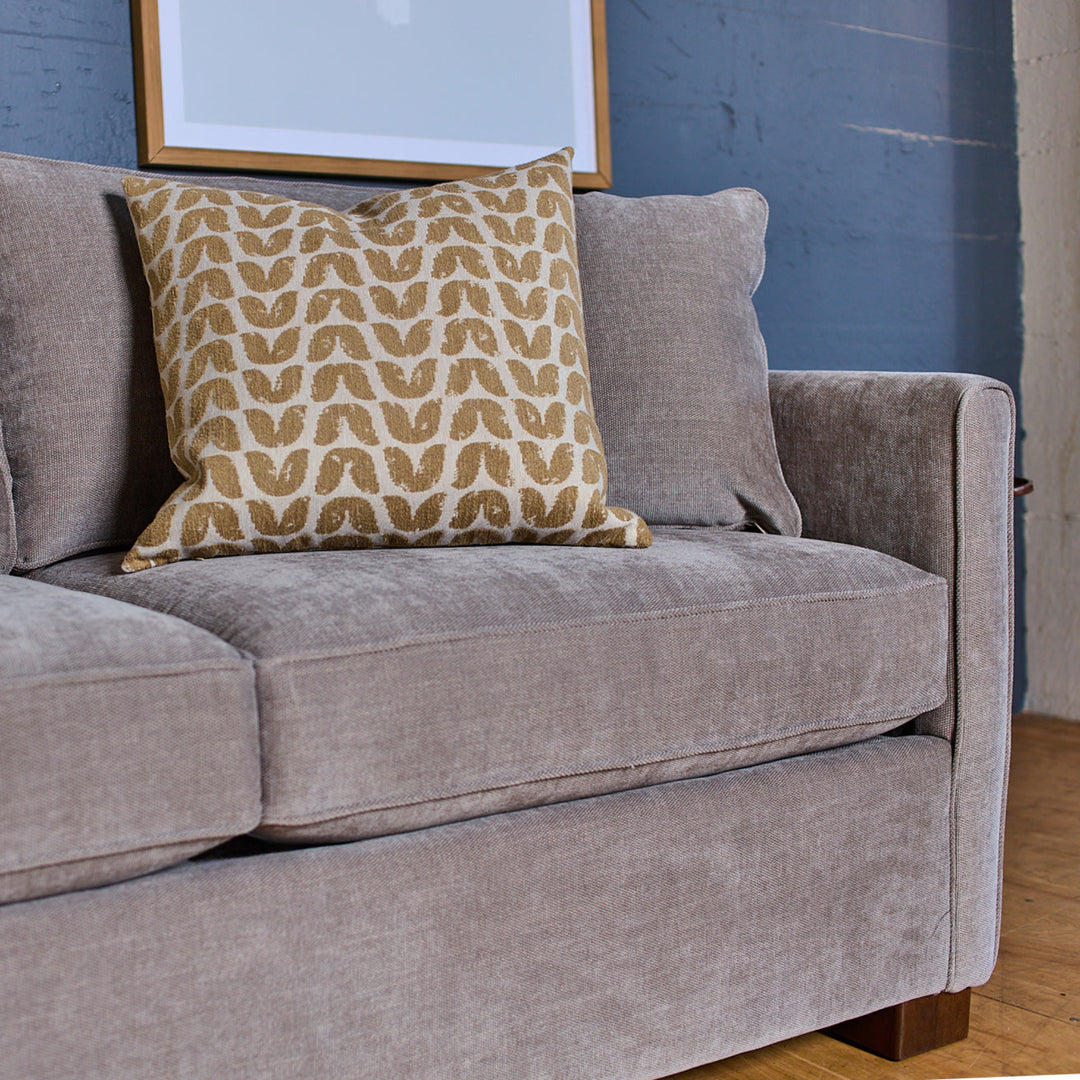 Zinc Full Sleeper in Nexus Smoke fabric detail - Pacific Northwest full sleeper sofa by Stylus - Whats New Furniture Portland OR