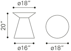 Proton Side Table - Whats New Furniture - Portland, Oregon