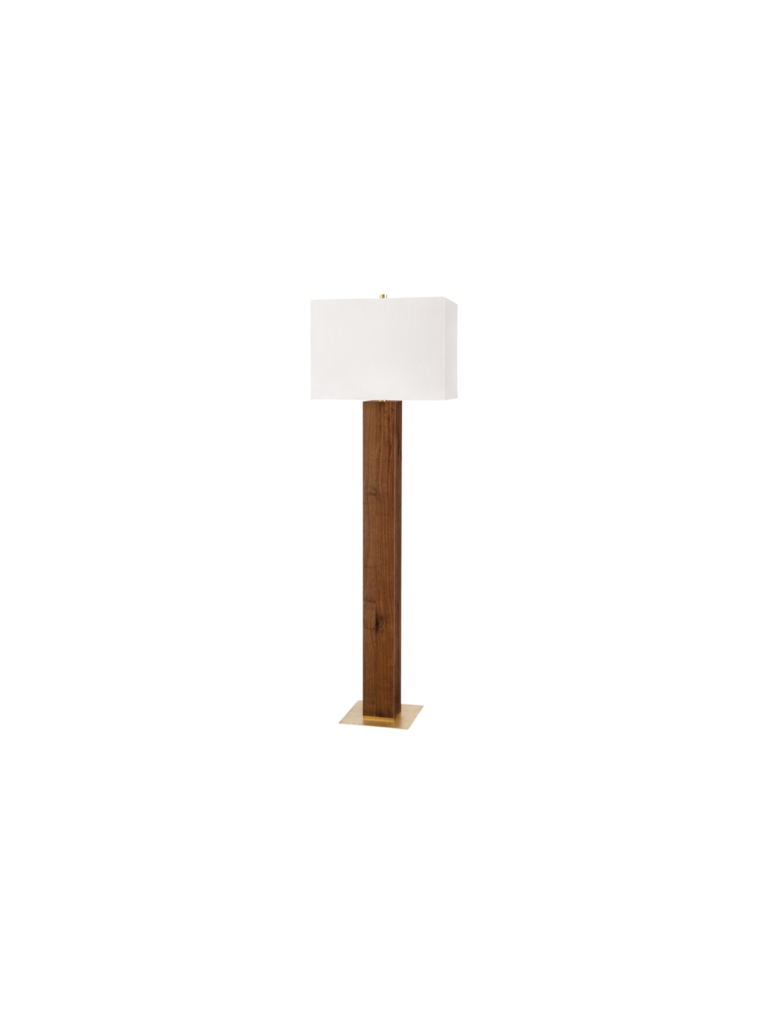 Walnut Floor Lamp