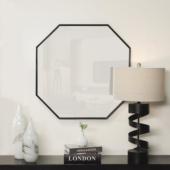 Octagonal Mirror - What&