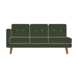 1-Arm Sofa diagram